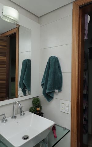Apartamento à venda com 67m², 2 quartos e 1 vagaBanheiro da Suíte