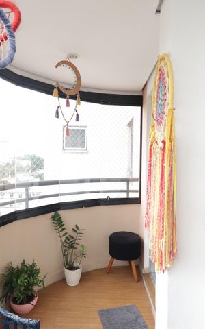 Apartamento à venda com 67m², 2 quartos e 1 vagaSacada