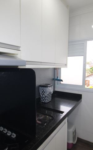Apartamento à venda com 47m², 2 quartos e sem vagaCozinha / Área de Serviço