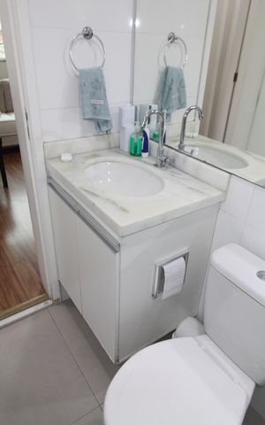 Apartamento à venda com 47m², 2 quartos e sem vagaBanheiro