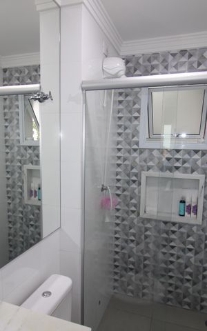 Apartamento à venda com 47m², 2 quartos e sem vagaBanheiro