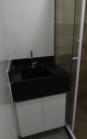 Apartamento à venda com 59m², 2 quartos e 1 vagaBanheiro Social
