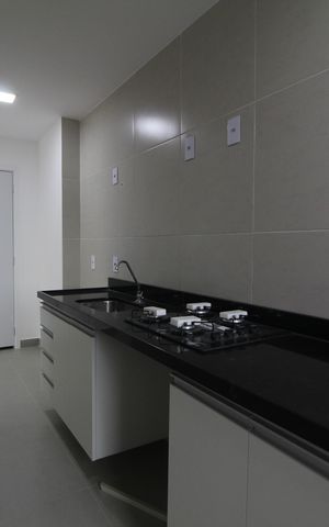 Apartamento à venda com 59m², 2 quartos e 1 vagaCozinha e Área de Serviço