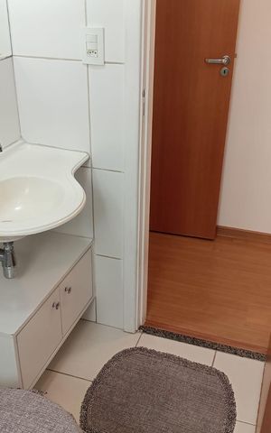 Apartamento para alugar com 65m², 2 quartos e 2 vagas Apartamento para alugar com 65m², 2 quartos e 2 vagasBanheiro da Suíte