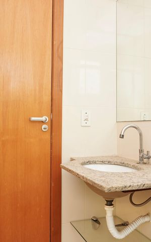 Apartamento à venda com 71m², 3 quartos e 2 vagas Apartamento à venda com 71m², 3 quartos e 2 vagasBanheiro Social