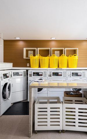 Apartamento à venda com 46m², 1 quarto e 2 vagasLavanderia