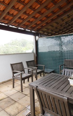 Apartamento para alugar com 172m², 4 quartos e 3 vagasCobertura