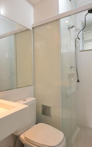 Apartamento para alugar com 55m², 2 quartos e 1 vagaBanheiro