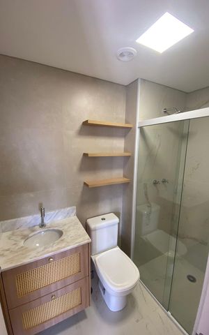 Apartamento para alugar com 70m², 2 quartos e 1 vaga Apartamento para alugar com 70m², 2 quartos e 1 vagaBanheiro