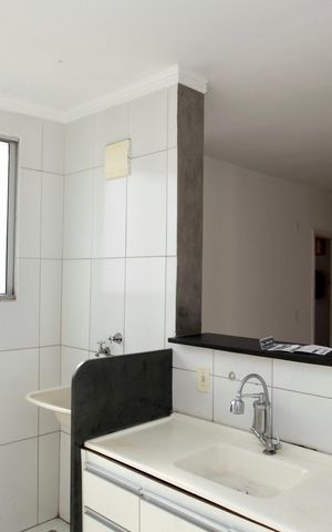 Apartamento para alugar com 43m², 2 quartos e sem vaga Apartamento para alugar com 43m², 2 quartos e sem vagaCozinha e Área de Serviço