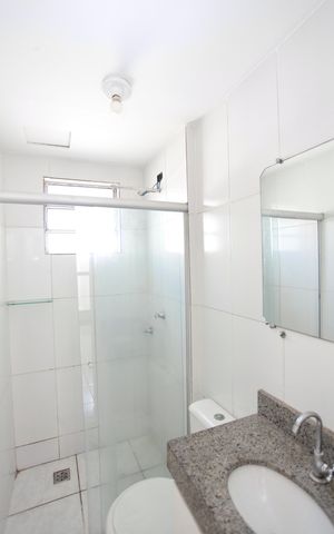 Apartamento para alugar com 43m², 2 quartos e sem vaga Apartamento para alugar com 43m², 2 quartos e sem vagaBanheiro Social