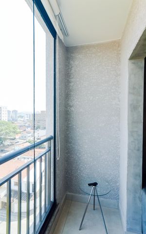 Apartamento à venda com 42m², 2 quartos e 1 vagaSala - Varanda