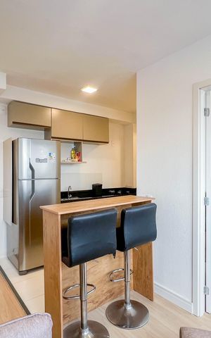 Apartamento à venda com 34m², 2 quartos e sem vagaSala