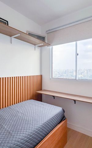 Apartamento à venda com 34m², 2 quartos e sem vagaQuarto 1