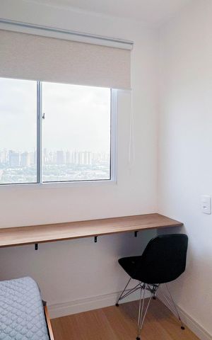 Apartamento à venda com 34m², 2 quartos e sem vagaQuarto 1