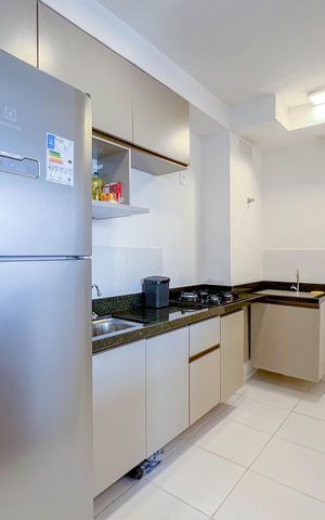 Apartamento à venda com 34m², 2 quartos e sem vagaCozinha