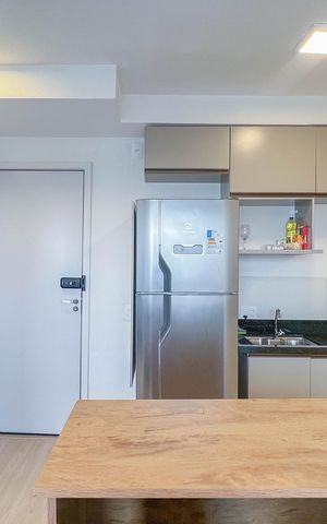 Apartamento à venda com 34m², 2 quartos e sem vagaCozinha