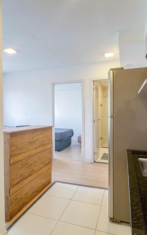Apartamento à venda com 34m², 2 quartos e sem vagaCozinha