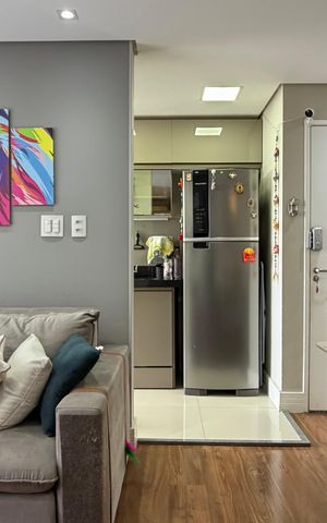 Apartamento à venda com 46m², 2 quartos e 1 vaga Apartamento à venda com 46m², 2 quartos e 1 vagaSala