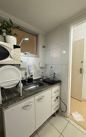 Studio à venda com 31m², 1 quarto e 1 vaga