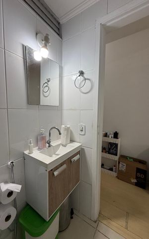 Studio à venda com 31m², 1 quarto e 1 vaga
