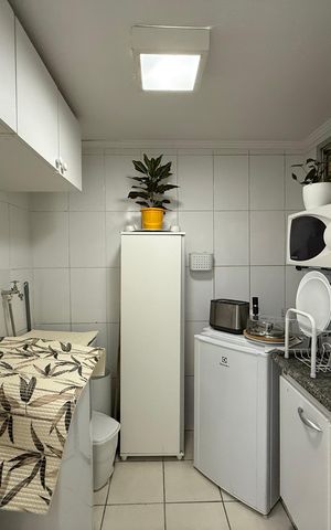 Studio à venda com 31m², 1 quarto e 1 vaga