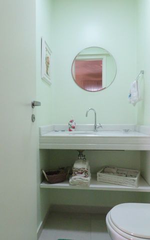 Apartamento à venda com 136m², 3 quartos e 2 vagasLavabo