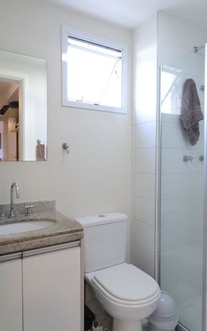 Apartamento à venda com 136m², 3 quartos e 2 vagasBanheiro da Suíte 3