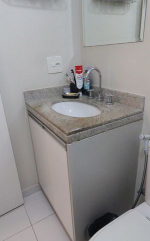 Apartamento à venda com 136m², 3 quartos e 2 vagasBanheiro Social