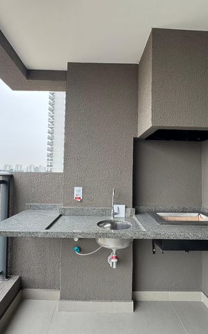Apartamento à venda com 75m², 2 quartos e 2 vagas Apartamento à venda com 75m², 2 quartos e 2 vagasVaranda gourmet