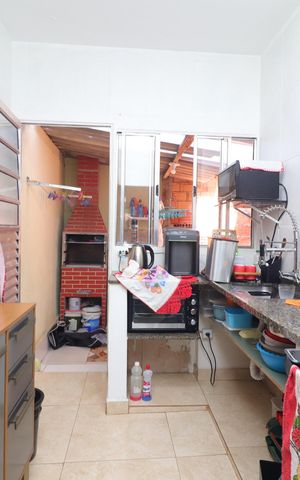 Casa à venda com 125m², 1 quarto e 2 vagasCozinha