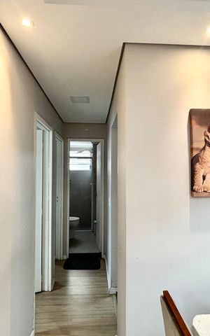 Apartamento para alugar com 47m², 2 quartos e 1 vaga Apartamento para alugar com 47m², 2 quartos e 1 vagaCorredor