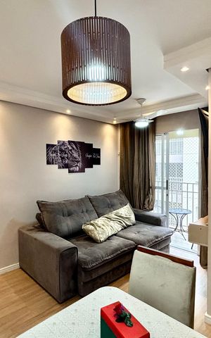 Apartamento para alugar com 47m², 2 quartos e 1 vaga Apartamento para alugar com 47m², 2 quartos e 1 vagaSala