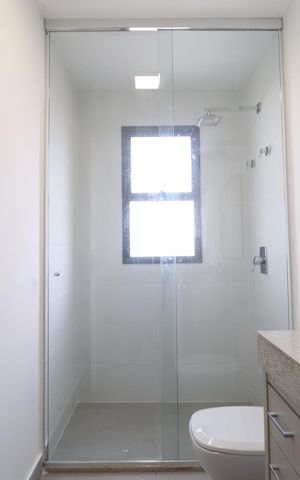Apartamento para alugar com 115m², 3 quartos e 2 vagasBanheiro do Quarto 1