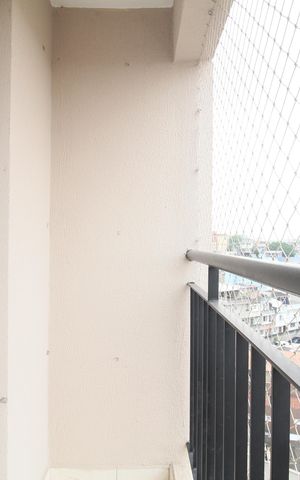 Apartamento para alugar com 52m², 2 quartos e 1 vagavaranda Quarto 1