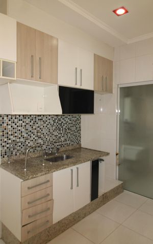 Apartamento para alugar com 120m², 3 quartos e 2 vagasCozinha