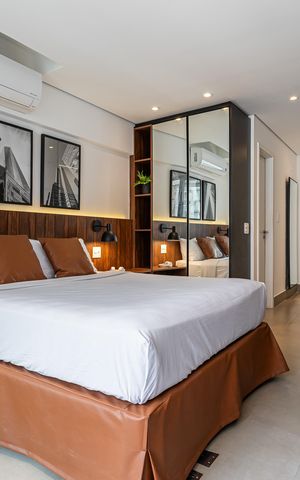 Studio para alugar com 29m², 1 quarto e sem vaga