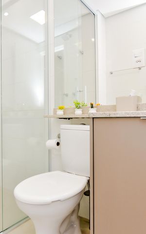 Apartamento para alugar com 41m², 1 quarto e 1 vagaBanheiro