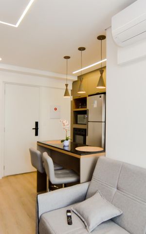 Apartamento para alugar com 41m², 1 quarto e 1 vagaSala