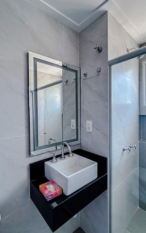 Apartamento para alugar com 70m², 2 quartos e 1 vagaBanheiro