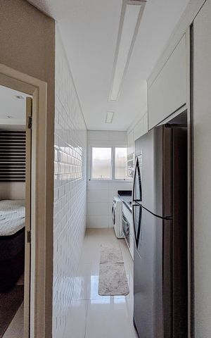 Apartamento para alugar com 37m², 1 quarto e 1 vagaCozinha e Área de Serviço
