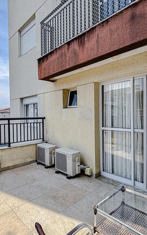 Apartamento para alugar com 37m², 1 quarto e 1 vagaVaranda