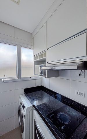 Apartamento para alugar com 37m², 1 quarto e 1 vagaCozinha e Área de Serviço