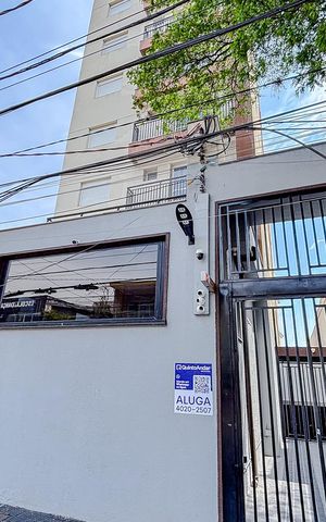 Apartamento para alugar com 37m², 1 quarto e 1 vagaFachada com Placa