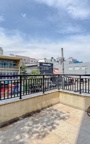Apartamento para alugar com 37m², 1 quarto e 1 vagaVaranda