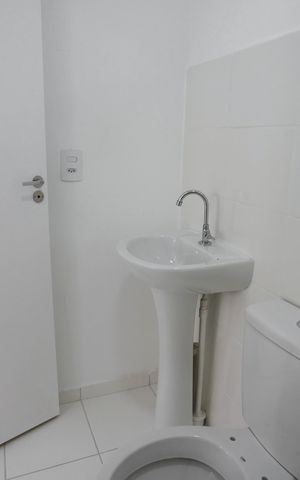 Apartamento à venda com 36m², 2 quartos e sem vaga Apartamento à venda com 36m², 2 quartos e sem vagaBanheiro