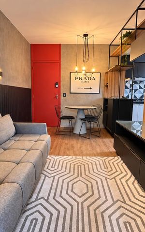 Apartamento à venda com 42m², 1 quarto e 1 vaga Apartamento à venda com 42m², 1 quarto e 1 vagaSala