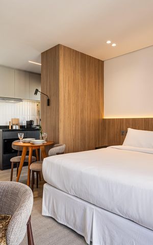 Studio para alugar com 35m², 1 quarto e sem vaga