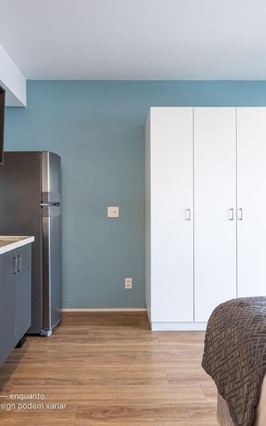 Apartamento para alugar com 40m², 1 quarto e sem vaga