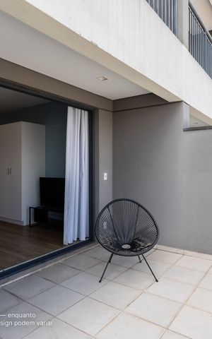 Apartamento para alugar com 40m², 1 quarto e sem vaga